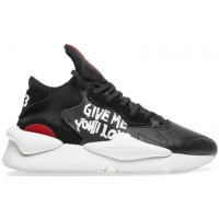 Кроссовки Adidas Y-3 Kaiwa черные с красным